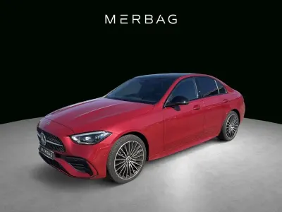 Używany Mercedes C300e 204 KM (150 kW) 2026 Czerwony Sedan/Limuzyna