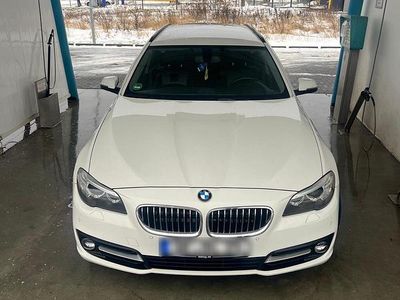 Gebraucht BMW 520 184 PS (135 kW) 2014 Weiß Kombi