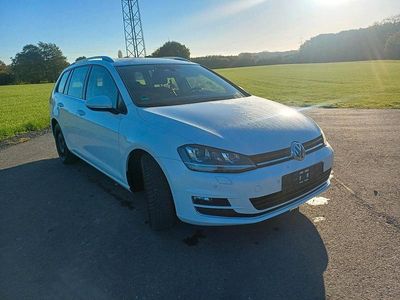 Weiß Gebraucht 2016 VW Golf VII Highline Kombi | 9.850 € (Etwas zu teuer)