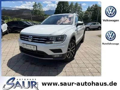 Gebraucht VW Tiguan Allspace Comfortline 150 PS (110 kW) 2020 Pure white SUV