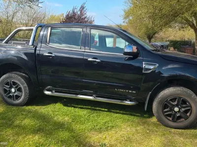Używany Ford Ranger 200 KM (147 kW) 2015 Czarny Pickup