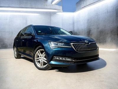 Gebraucht Skoda Superb Style 150 PS (110 kW) 2021 Blau Kombi