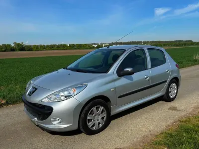 Usata Peugeot 206 75 CV (55 kW) 2009 Argento Berlina