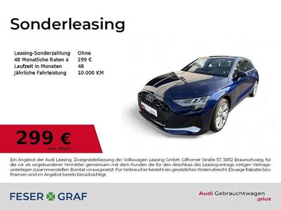 Gebraucht Audi A3 Advanced Plus 150 PS (110 kW) 2024 Navarrablau metallic Limousine