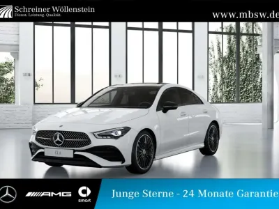 Brugt Mercedes CLA220 AMG 190 HK (139 kW) 2025 Hvid Sedan