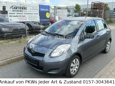 Gebraucht Toyota Yaris Cool 101 PS (74 kW) 2009 Blau Kleinwagen