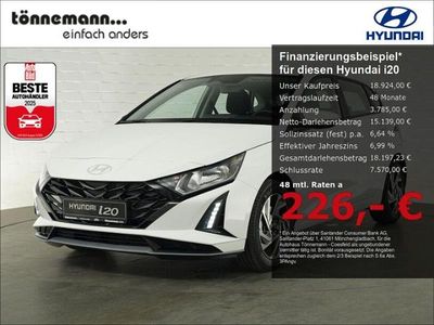 Gebraucht Hyundai i20 Trend 101 PS (74 kW) 2025 Atlas white Kleinwagen