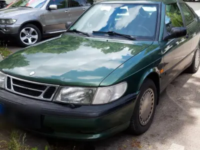 Gebraucht Saab 900 130 PS (95 kW) 1996 Grün Coupé