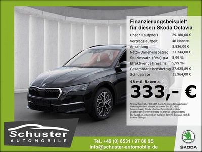 Schwarz Gebraucht 2024 Skoda Octavia Kombi | 29.180 € (Guter Preis)