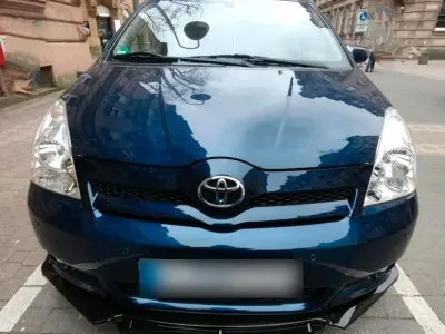Gebraucht Toyota Corolla Verso 132 PS (97 kW) 2007 Blau Van / Kleinbus