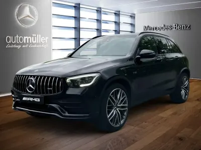 Używany Mercedes GLC43 AMG AMG 390 KM (286 kW) 2021 Czarny SUV