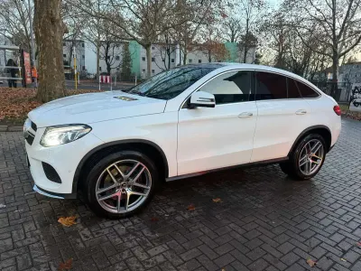 Brugt Mercedes GLE400 333 HK (244 kW) 2017 Hvid Coupe
