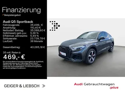 Gebraucht Audi Q5 Sportback Ambiente 204 PS (150 kW) 2022 Daytonagrau perleffekt SUV