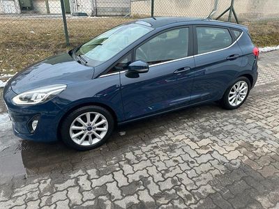 Gebraucht Ford Fiesta 86 PS (63 kW) 2018 Blau Kleinwagen
