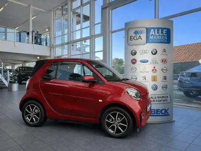 Brugt Smart ForTwo Electric Drive Exclusive 60 kW (82 HK) 2024 Rød