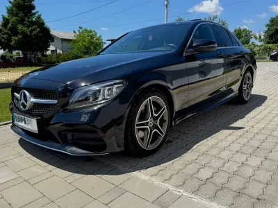 Gebraucht Mercedes C200 AMG 150 PS (110 kW) 2019 Schwarz Limousine