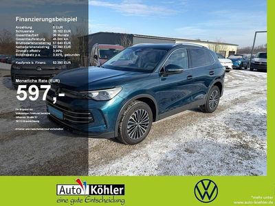 Nightshade blue metallic Gebraucht 2025 VW Tiguan Elegance SUV | 52.390 € (Teuer)