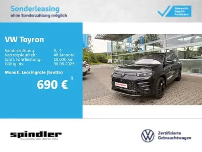Gebraucht VW Tayron R-line 193 PS (141 kW) 2026 Schwarz SUV