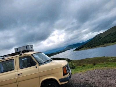 Usata Ford Transit 1986 Beige Furgone