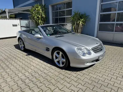 Gebraucht Mercedes SL350 245 PS (180 kW) 2003 Silber Cabrio
