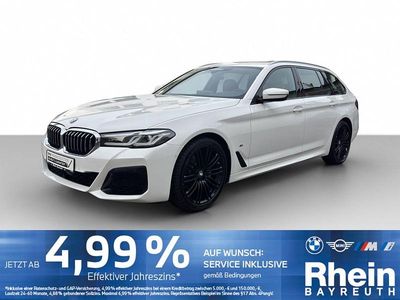 Weiß Gebraucht 2022 BMW 520 M Sport Kombi | 28.280 € (Guter Preis)