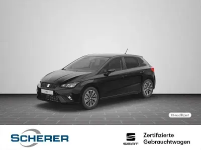Gebraucht Seat Ibiza Style 95 PS (69 kW) 2025 Midnight schwarz metallic (metallic) Kleinwagen
