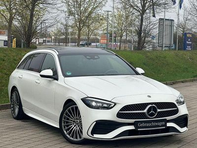 Second-hand Mercedes C220 AMG line 200 CP (147 kW) 2022 Alb Berlinǎ