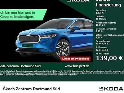 Gebraucht Skoda Enyaq iV Loft 250 kW (340 PS) 2023 Blau SUV