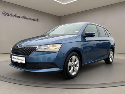 Gebraucht Skoda Fabia 60 PS (44 kW) 2021 Blau Kleinwagen