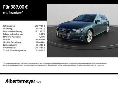 Gebraucht Audi A4 Design 190 PS (139 kW) 2018 Grün Kombi