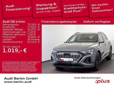 gebraucht Audi Q8 e-tron Q8 S line 50 e-tron quattro 250 kW