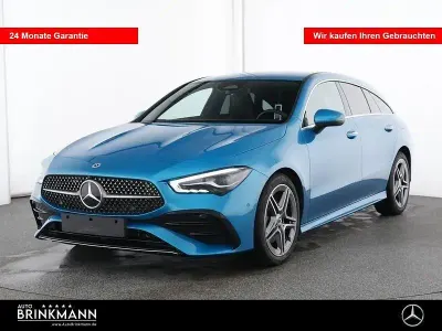 Gebraucht Mercedes CLA200 Shooting Brake AMG line Plus 163 PS (119 kW) 2025 Lack hyperblau Kombi