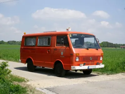 Gebraucht VW LT 75 PS (55 kW) 1980 Rot Van / Kleinbus