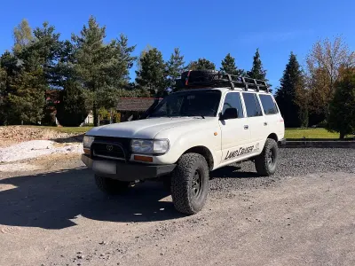 Gebraucht Toyota Land Cruiser 1999 Weiß SUV