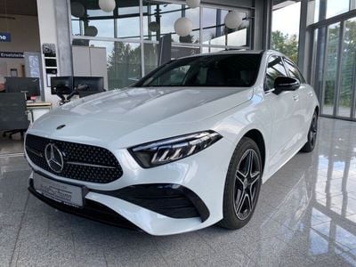 Gebraucht Mercedes A250 AMG line 163 PS (119 kW) 2023 Digitalweiss metalliclack Kleinwagen