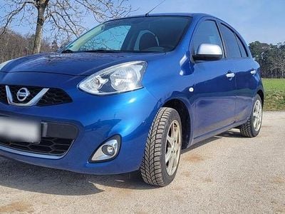 Gebraucht Nissan Micra 98 PS (72 kW) 2016 Blau Kleinwagen