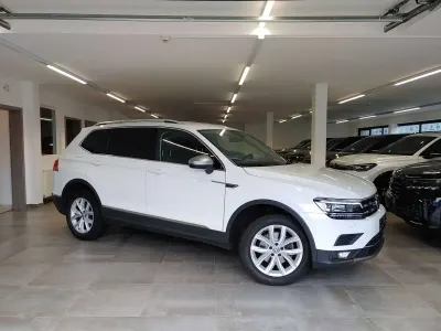Gebraucht VW Tiguan Allspace Highline 150 PS (110 kW) 2021 Weiß SUV