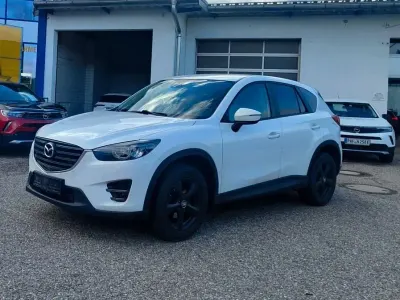 Gebraucht Mazda CX-5 Exclusive-Line 150 PS (110 kW) 2017 Weiß SUV