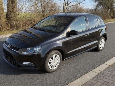 Gebraucht VW Polo Trendline 60 PS (44 kW) 2016 Schwarz Kleinwagen