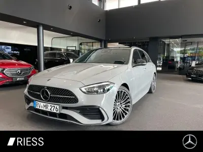 Gebraucht Mercedes C220 AMG 197 PS (144 kW) 2026 Manufaktur alpingrau uni Kombi