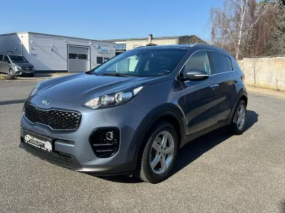 Begagnad Kia Sportage Vision 116 HK (85 kW) 2017 Blå SUV