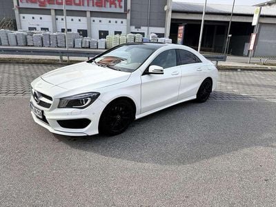 Gebraucht Mercedes CLA220 AMG line 177 PS (130 kW) 2015 Weiß Limousine