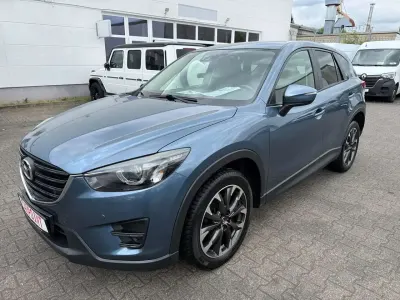 Gebraucht Mazda CX-5 Sports-Line 175 PS (128 kW) 2016 Blau SUV