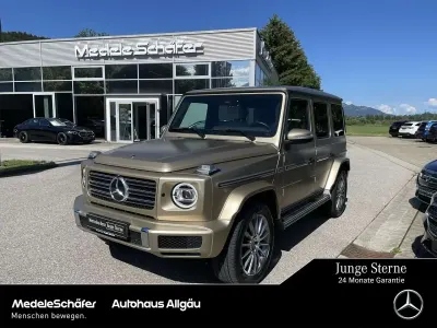Gebraucht Mercedes G400 Exclusive 330 PS (242 kW) 2022 G manufaktur kalaharigold magn SUV