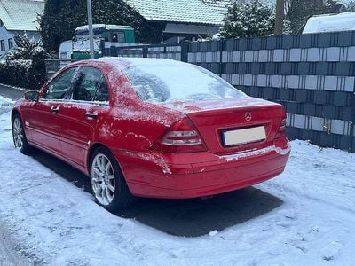 Rot Gebraucht 2001 Mercedes C180 Elegance Limousine | 3.500 € (Fairer Preis)