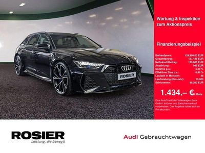 Gebraucht Audi RS6 Ambiente 721 PS (530 kW) 2024 Sebringschwarz kristalleffekt Kombi