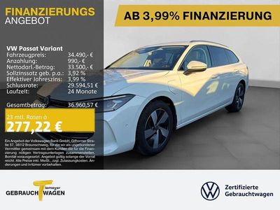 Weiß Gebraucht 2025 VW Passat Business Kombi | 34.490 € (Guter Preis)