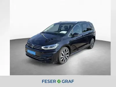 Gebraucht VW Touran Highline 150 PS (110 kW) 2024 Deep black perleffekt Van / Kleinbus
