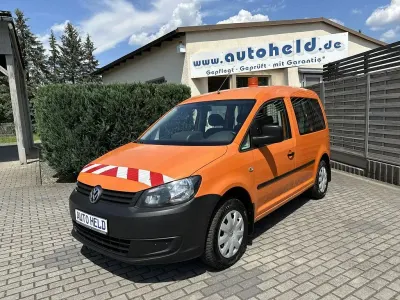 Gebraucht VW Caddy 75 PS (55 kW) 2014 Orange Van / Kleinbus