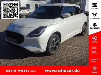 Neu Suzuki Swift Comfort+ 83 PS (61 kW) 2026 Pure white pearl metallic Kleinwagen